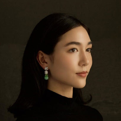 Emerald Type A Jadeite - designed for HRH Princess Hitachi of Japan by @lechellepetite